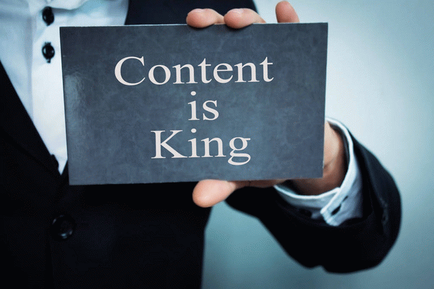 محتوا پادشاه است